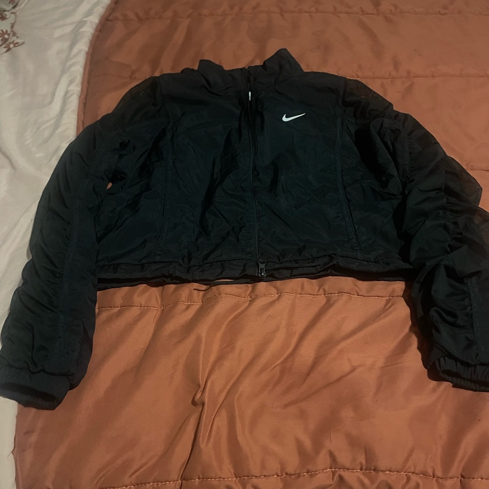 Nike Black Quilted Jacket